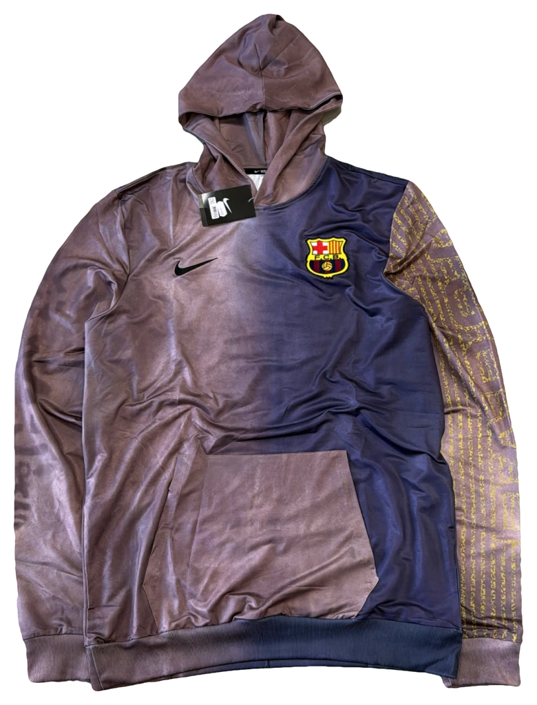 Blusa Barcelona × Travis Scott, moletom, frente