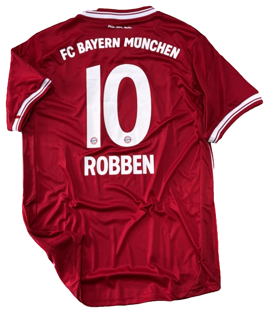 Camisa Bayern de Munique × Robben, costas