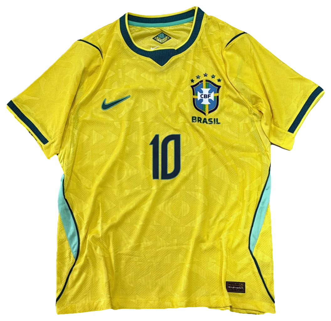 Camisa Brasil × Neymar Jr, amarela, frente