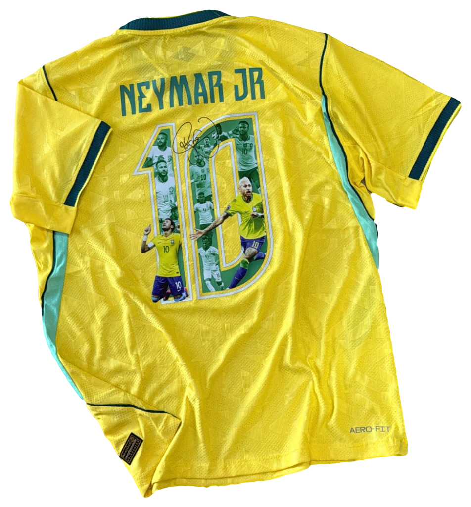 Camisa Brasil × Neymar Jr Arte, costas
