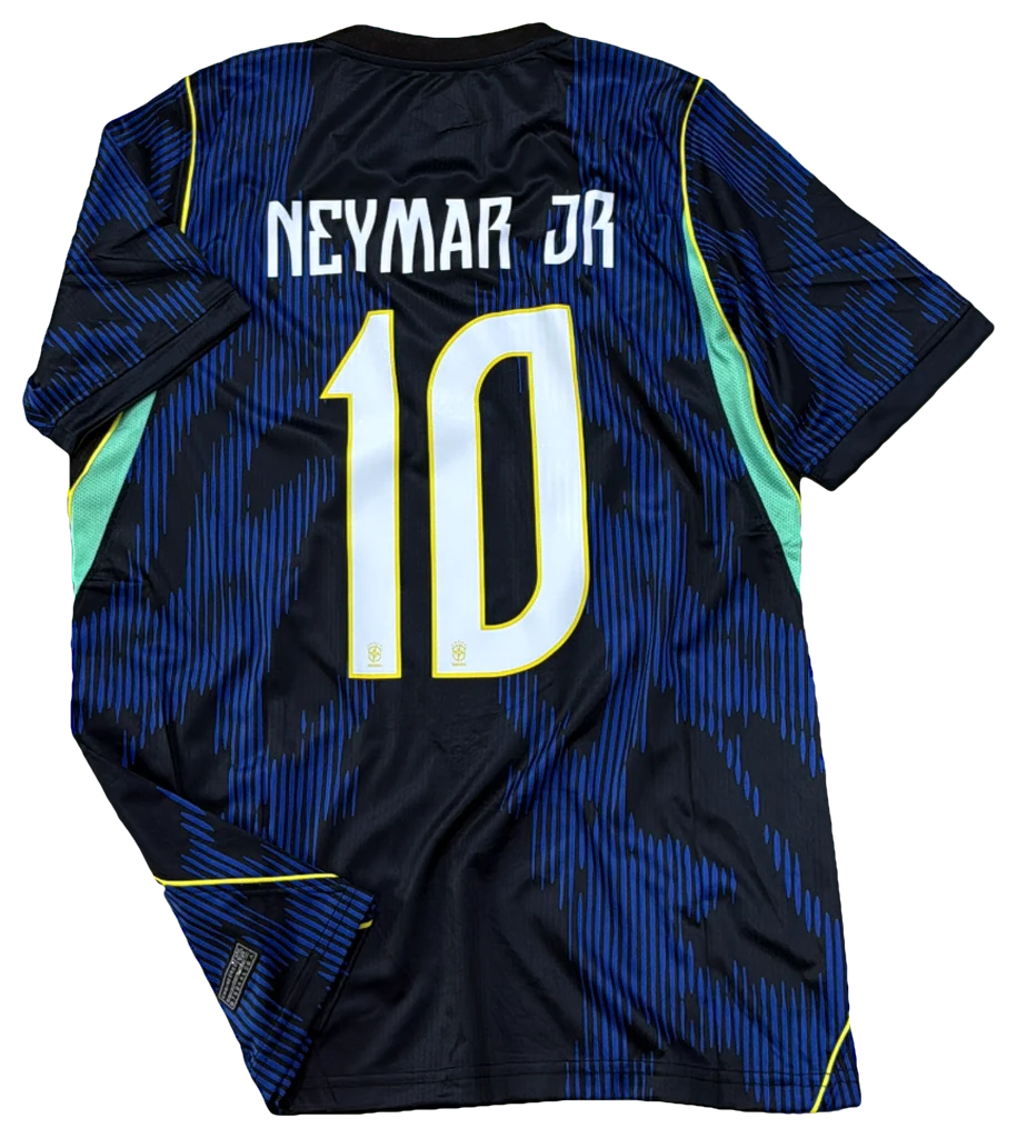 Camisa Brasil × Neymar Jr, azul-marinho, costas