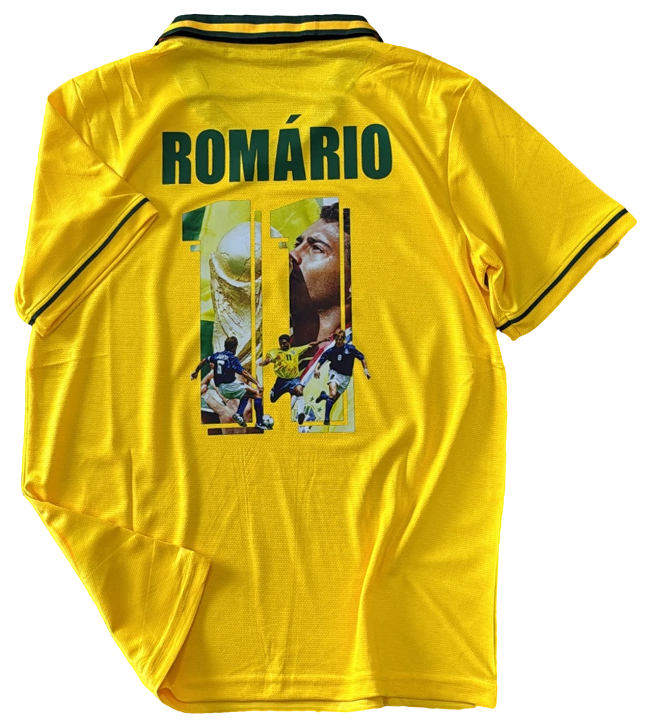Camisa Brasil × Romário, costas