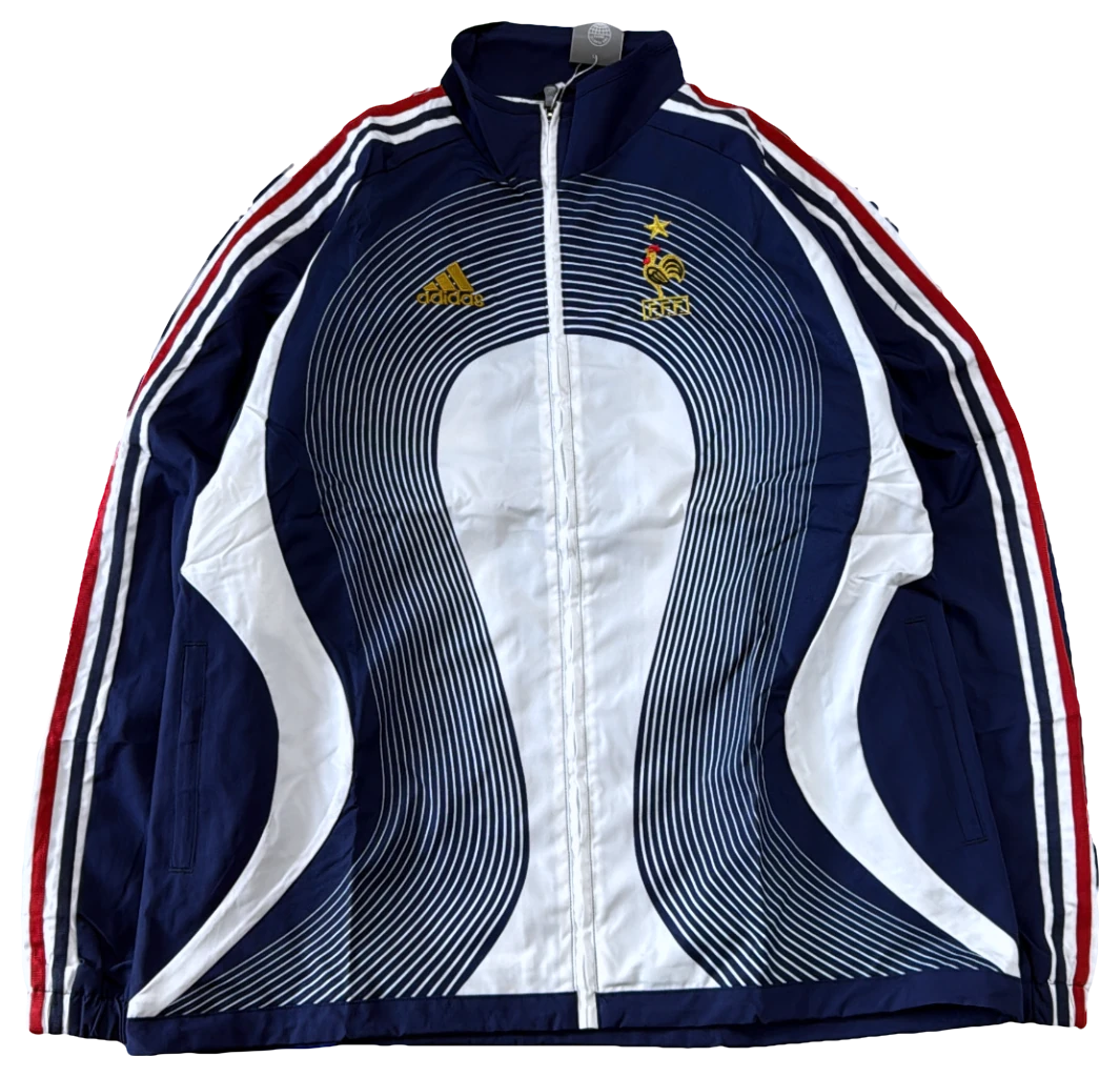 Blusa França Jaqueta azul-marinho, frente