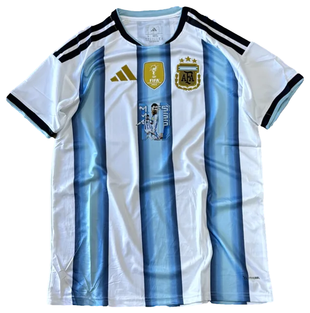 Camisa Argentina × Messi Arte
