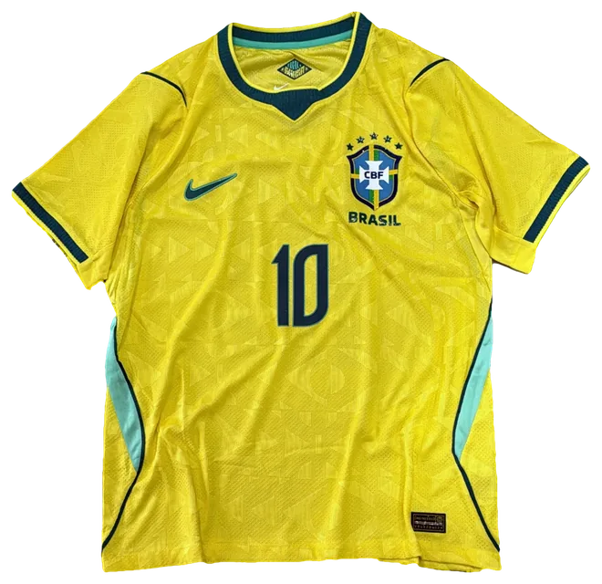 Camisa Brasil × Neymar Jr, amarela