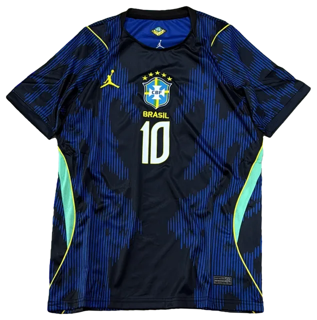 Camisa Brasil × Neymar Jr, azul-marinho