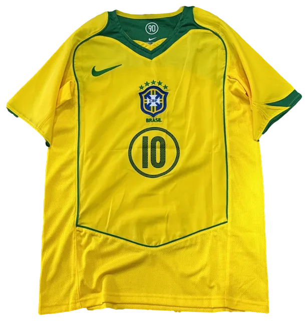 Camisa Brasil × Ronaldinho, 10 no círculo