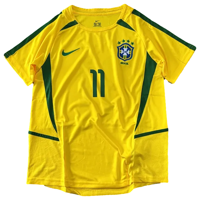 Camisa Brasil × Ronaldinho, amarela 11