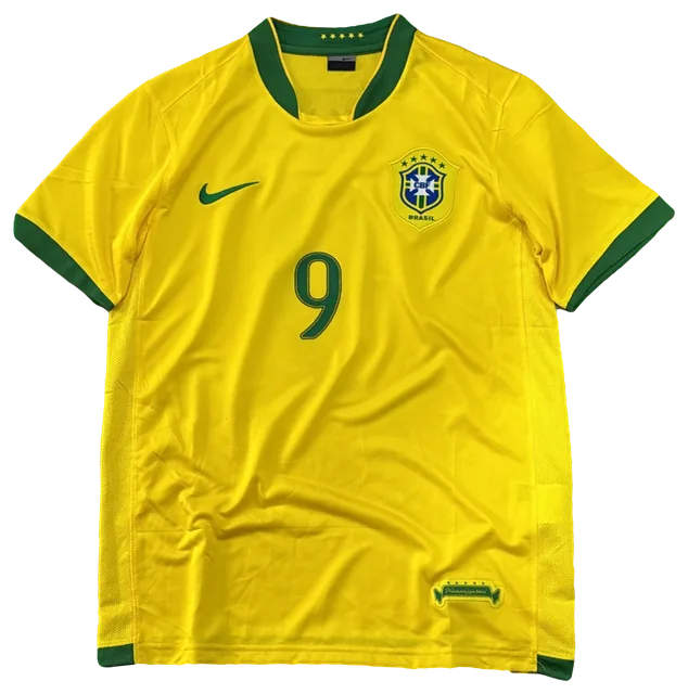 Camisa Brasil × Ronaldo, amarela lisa