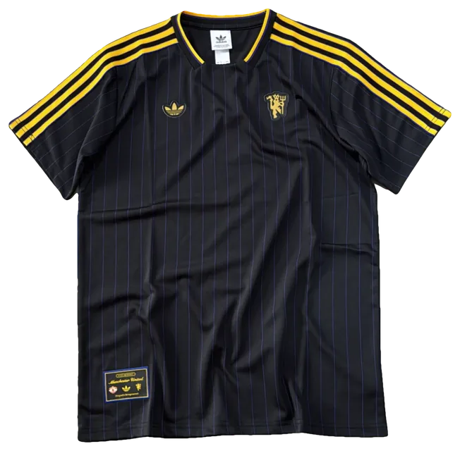 Camisa Manchester United Icon preta e dourada