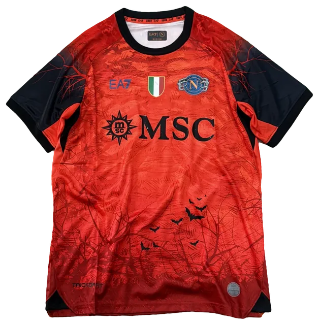 Camisa Napoli Halloween laranja