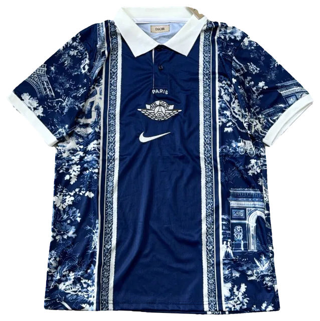 Camisa Paris Saint-Germain × Dior (versão torcedor)