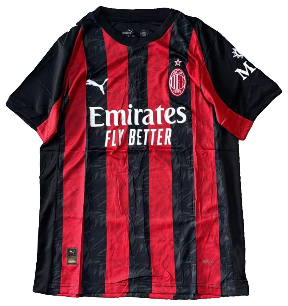 Camisa Ac milan Home 25-26, frente