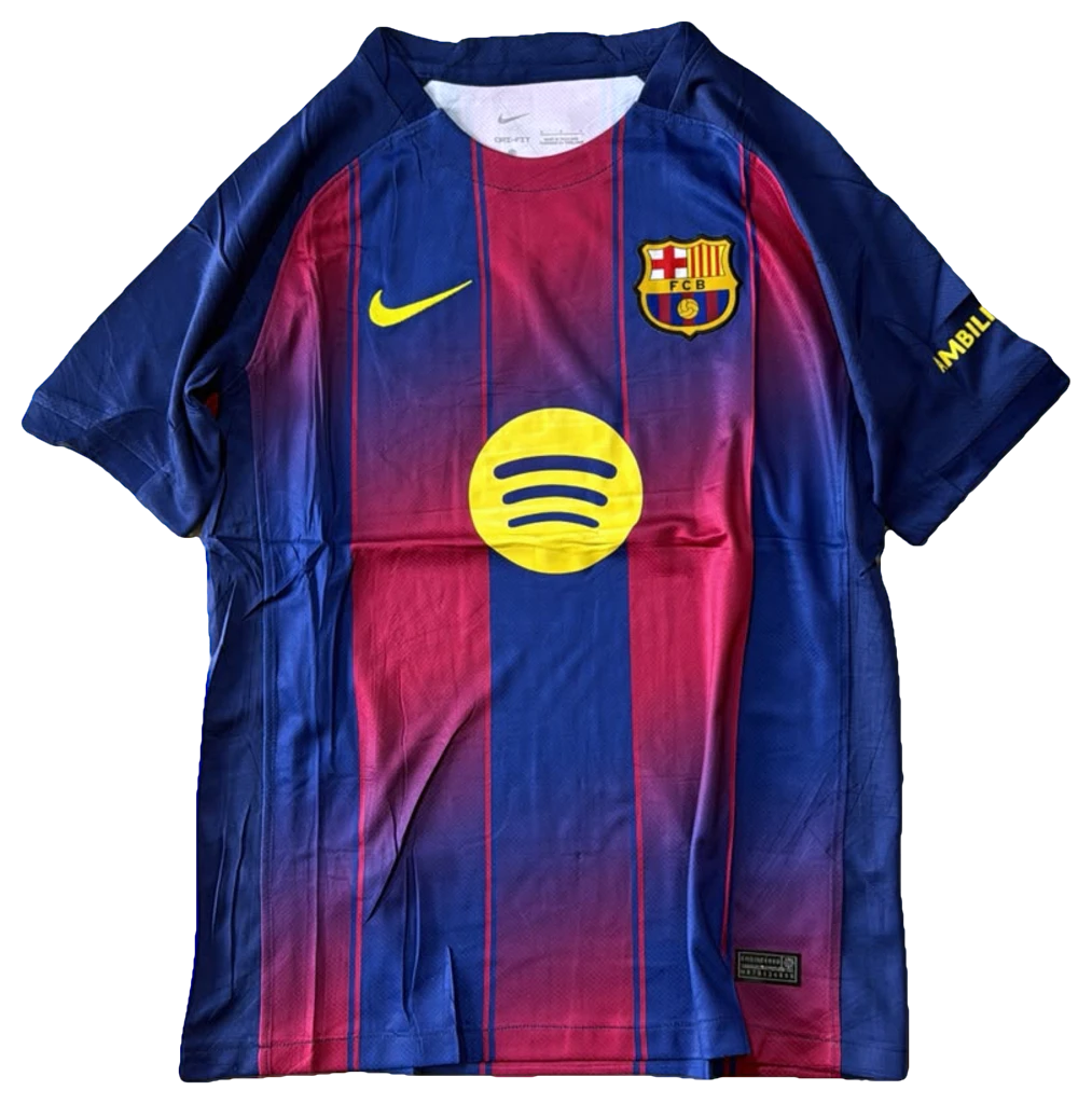Camisa Barcelona Home 25-26, frente