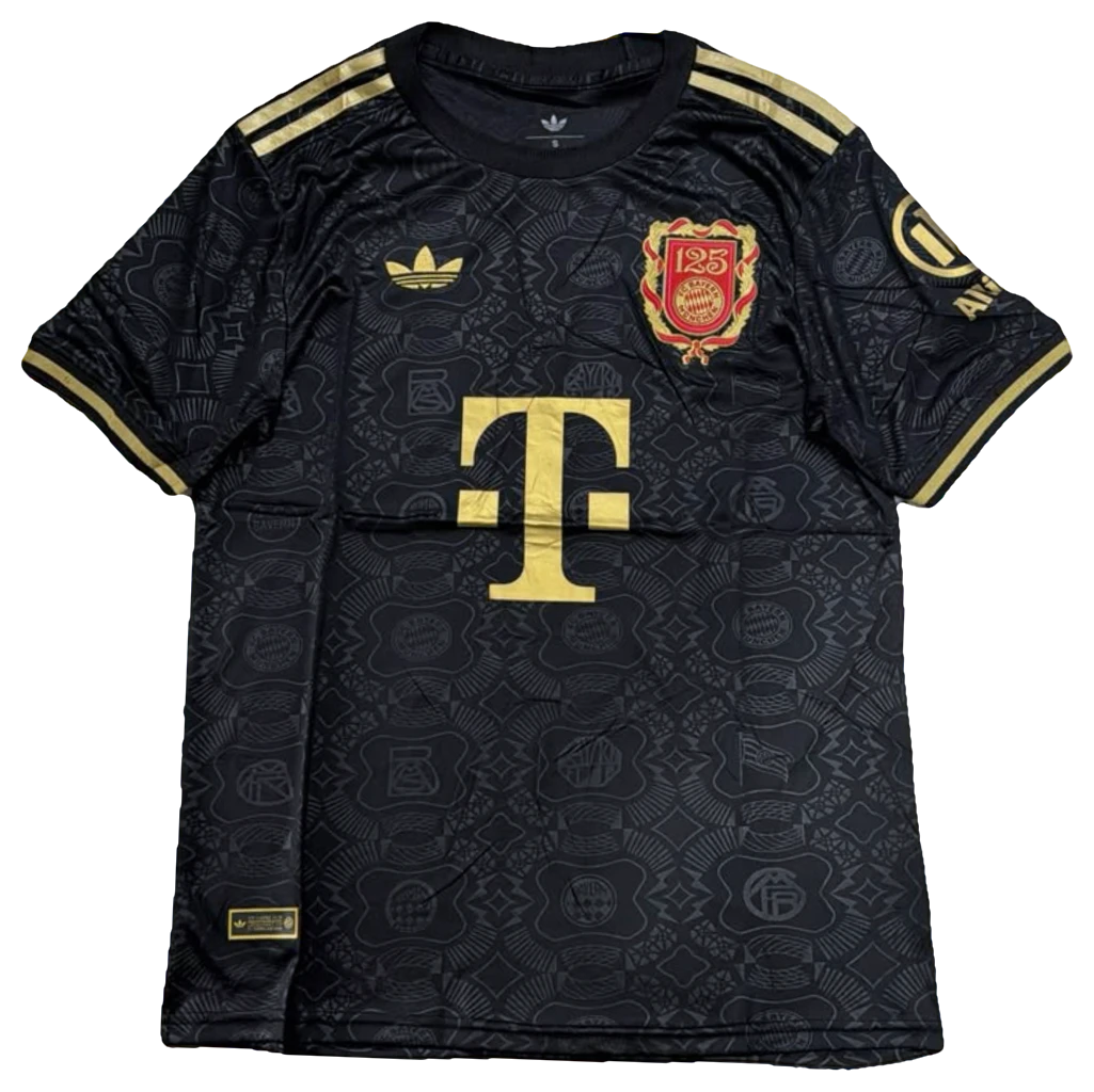 Camisa Bayer de munique 125 Anos 25-26, frente