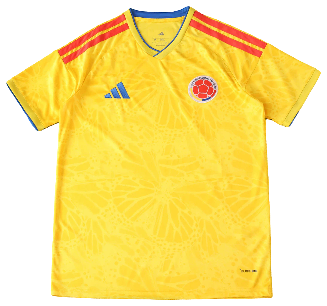 Camisa Colombia Home 25-26, frente