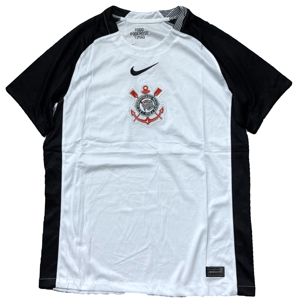 Camisa Corinthians Home 25-26, frente