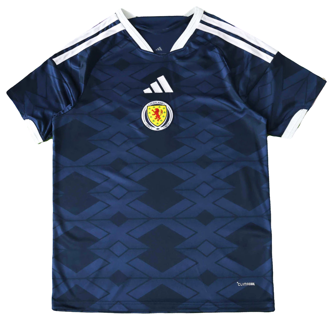 Camisa Escócia Home 25-26, frente