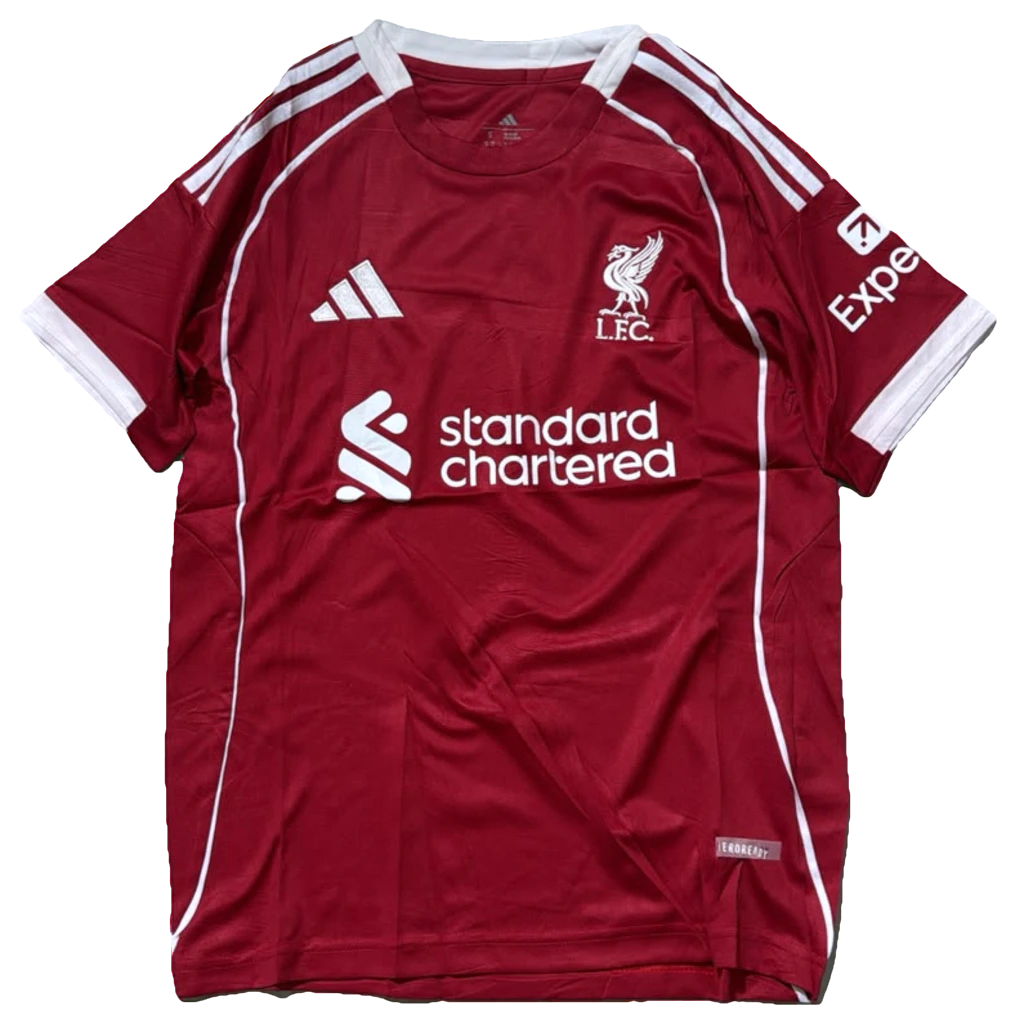 Camisa Liverpool Home 25-26, frente