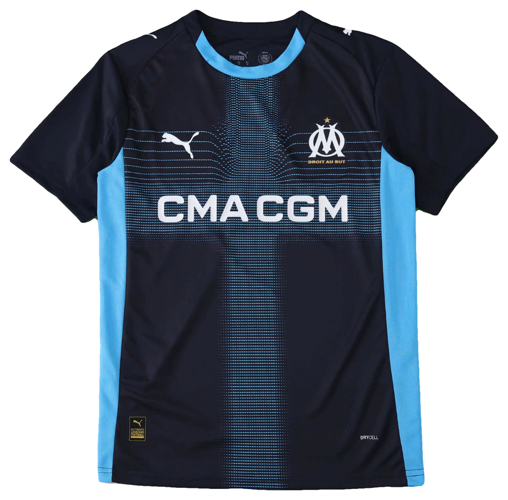 Camisa Olympique de marseille Away 25-26, frente