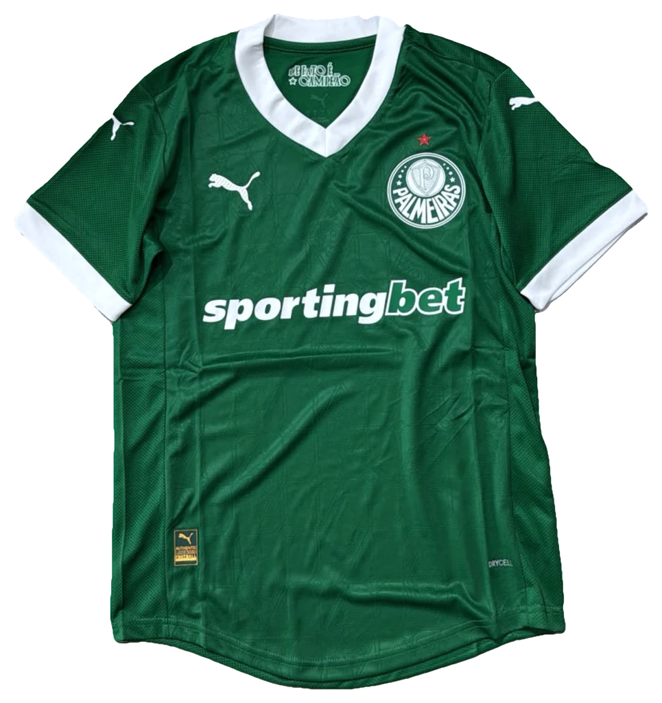 Camisa Palmeiras Home 25-26, frente
