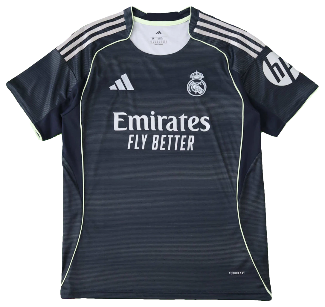 Camisa Real madrid Away 25-26, frente