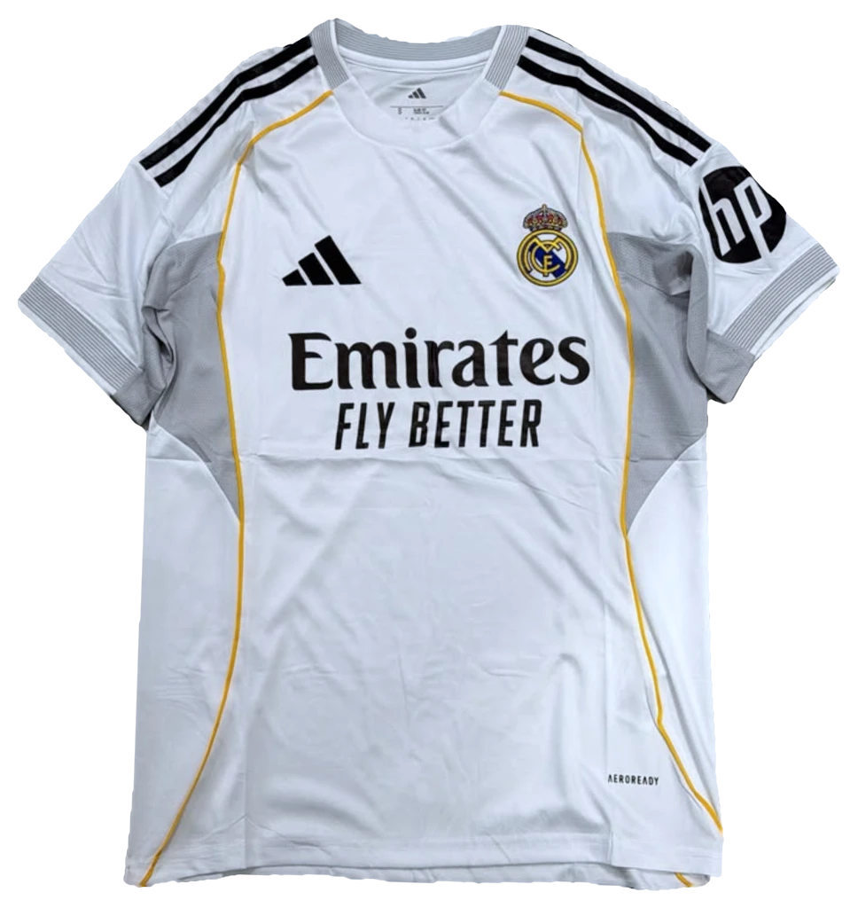 Camisa Real madrid Home 25-26, frente