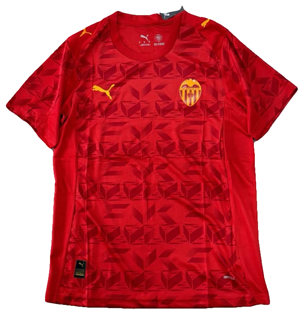 Camisa Valencia Away 25-26, frente